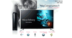 Desktop Screenshot of microdelivery.com.br